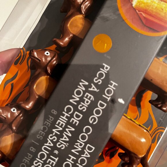 Corn Holders‎ (Dachshund / Hot Dog Themed( 4 Sets / new) - Picture 3 of 10